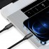 Дата кабель USB-C to USB-C 1.0m USB3.2 (20Gbps 4K PD100W) Gen2 5А black ColorWay (CW-CBPDCC062-BK)