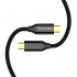 Дата кабель USB-C to USB-C 1.0m USB3.2 (20Gbps 4K PD100W) Gen2 5А black ColorWay (CW-CBPDCC062-BK)