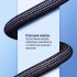 Дата кабель USB-C to USB-C 1.0m USB3.2 (20Gbps 4K PD100W) Gen2 5А black ColorWay (CW-CBPDCC062-BK)
