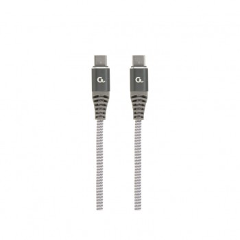 Дата кабель USB-C to USB-C 1.5m USB 2.0 100W Cablexpert (CC-USB2B-CMCM100-1.5M)