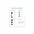Дата кабель USB-C to USB-C 1.8m 322 White Anker (A81F6H21)