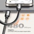 Дата кабель USB-C to USB-C 2.0m (PVC+Aluminum Alloy) (PD Fast Charging 240W) 5А black ColorWay (CW-CBPDCC070-BK)