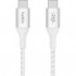 Дата кабель USB-C to USB-C 2.0m 240W white Belkin (CAB015BT2MWH)