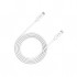 Дата кабель USB-C to USB-C 2.0m UC-42 5A 240W(ERP) E-MARK, white Canyon (CNS-USBC42W)