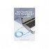 Дата кабель USB-C to USB-C 2.0m USB2.0 100W (20V/5A) Light Blue Silicone Vention (TAWSH)