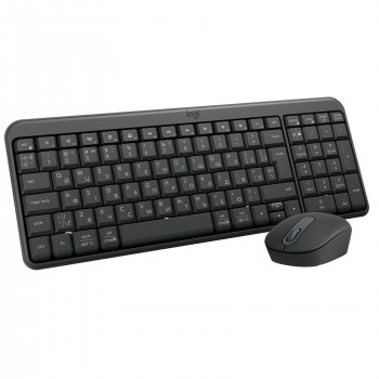 Комплект (клавіатура, миша) Logitech MK250 Bluetooth/Wireles UA Graphite (920-013823)