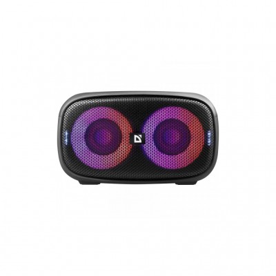 Акустична система 1.0 Defender Q5 20 Вт Bluetooth/FM/USB/TF/IPX5, LED, чорна