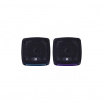 Акустична система 2.0 Defender J3, 6Вт, підсвітка, USB, чорна