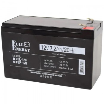 Батарея для ДБЖ Full Energy FEP-128 12V 7.2AH (FEP-128) AGM