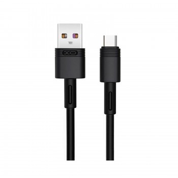 Дата кабель USB 2.0 AM to USB-C 1.0m black XO (NB-Q166-AС.black)
