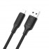 Дата кабель USB 2.0 AM to USB-C 1.0m black XO (NB265-AC.black)