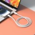 Дата кабель USB 2.0 AM to USB-C 1.0m white XO (NB265-AC.white)