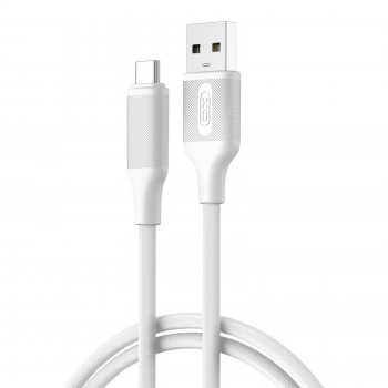 Дата кабель USB 2.0 AM to USB-C 1.0m white XO (NB265-AC.white)