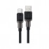 Дата кабель USB 2.0 AM to USB-C 1.2m 3.0A silicone braid Acefast (6974316283126)