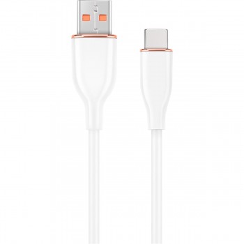 Дата кабель USB 2.0 AM to USB-C 1.5m 2.1A Cablexpert (CC-USB2S-AMCM-1.5M-W)