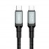 Дата кабель USB-C to USB-C 1.0m XO (NB-Q264A-CC.black)