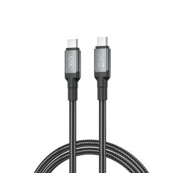 Дата кабель USB-C to USB-C 1.0m XO (NB-Q264A-CC.black)