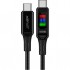 Дата кабель USB-C to USB-C 1.2m 100W with display C7-03 Acefast (6974316282778)