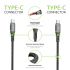 Дата кабель USB-C to USB-C 1.2m CBGPD60WTT1 60W grey Intaleo (1283126518096)