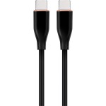 Дата кабель USB-C to USB-C 1.5m 3A Cablexpert (CC-USB2S-CMCM-1.5M-BK)