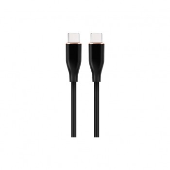 Дата кабель USB-C to USB-C 1.5m 3A Cablexpert (CC-USB2S-CMCM-1.5M-BK)