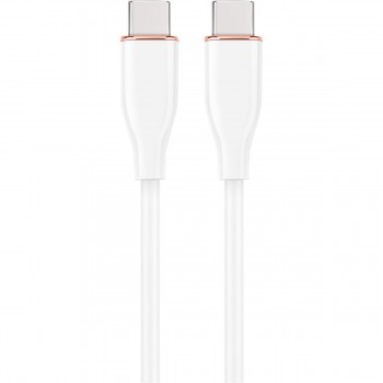 Дата кабель USB-C to USB-C 1.5m 3A Cablexpert (CC-USB2S-CMCM-1.5M-W)