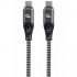 Дата кабель USB-C to USB-C 1.5m 60W USB 2.0 Cablexpert (CC-USB2B-CMCM60-1.5M)