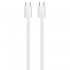 Дата кабель USB-C to USB-C 2.0m (braided cotton) (PD Fast Charging 60W) 3.0А grey ColorWay (CW-CBPDCC068-GR)
