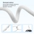 Дата кабель USB-C to USB-C 2.0m (braided cotton) (PD Fast Charging 60W) 3.0А grey ColorWay (CW-CBPDCC068-GR)