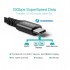 Дата кабель USB-C to USB-C 2.0m 100W 4K60Hz USB3.1 GEN2 Choetech (XCC-1007-V2-BK)