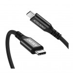 Дата кабель USB-C to USB-C 2.0m 100W 4K60Hz USB3.1 GEN2 Choetech (XCC-1007-V2-BK)