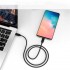 Дата кабель USB-C to USB-C 2.0m Choetech (CC0003)