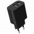Зарядний пристрій Gembird (2USBх2.4A 12W) Black (TA-UC-2A12-01-BK)