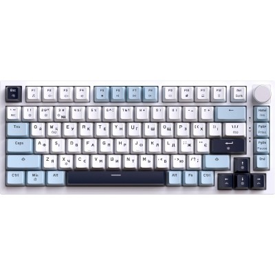 Клавіатура GamePro Genesis Warden MK160BL White