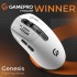 Миша бездротова GamePro Genesis Winner White (GM079W)