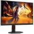 Монітор 27" AOC U27G4R, UHD, IPS, 160Гц, 2хHDMI, DP, HAS, Pivot, чорно-червоний