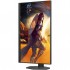 Монітор 27" AOC U27G4R, UHD, IPS, 160Гц, 2хHDMI, DP, HAS, Pivot, чорно-червоний