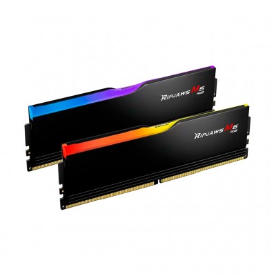 Пам'ять DDR5 32GB (2x16GB) 6400 MHz Ripjaws M5 RGB Black G.Skill F5-6400J3239G16GX2-RM5RK