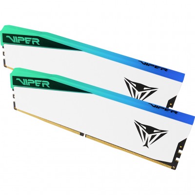 Пам'ять DDR5 32GB (2x16GB) 6400 MHz Viper Elite 5 RGB Patriot PVER532G64C32KW