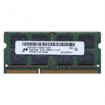 Пам'ять для ноутбука SO-DIMM 8GB/1600 DDR3L Micron (MT16KTF1G64HZ-1G6E1)