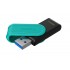 флеш USB 128GB DataTraveler Exodia S Black/Turquoise USB 3. Kingston (DTXS/128GB)