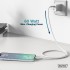 Дата кабель USB 2.0 AM to USB-C 1.0m 60W white Digitus (AK-300340-010-W)