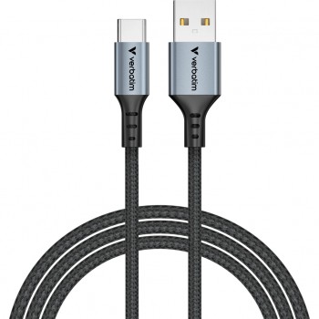 Дата кабель USB 2.0 AM to USB-C 1.2m black Verbatim (31843)