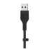 Дата кабель USB 2.0 AM to USB-C 3.0m 15W Black Belkin (CAB008BT3MBK)