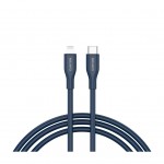 Дата кабель USB-C to Lightning 1.0m CLNM60 C-L 60W MFI Silicon Blue Canyon (CNS-CLNM60SC10DB)