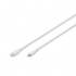 Дата кабель USB-C to Lightning 2.0m USB 2.0 60W silicone white Digitus (AK-600110-020-W)