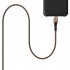 Дата кабель USB-C to USB-C 0.75m v3.2 240W Rugged double braided nylon black+orange UAG (9B4415114097)