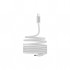 Дата кабель USB-C to USB-C 1.0m 60W Magnet Braided White Canyon (CND-CCMG60AB15W)