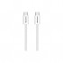 Дата кабель USB-C to USB-C 1.0m 60W Magnet Braided White Canyon (CND-CCMG60AB15W)