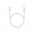 Дата кабель USB-C to USB-C 1.0m 60W Magnet Braided White Canyon (CND-CCMG60AB15W)